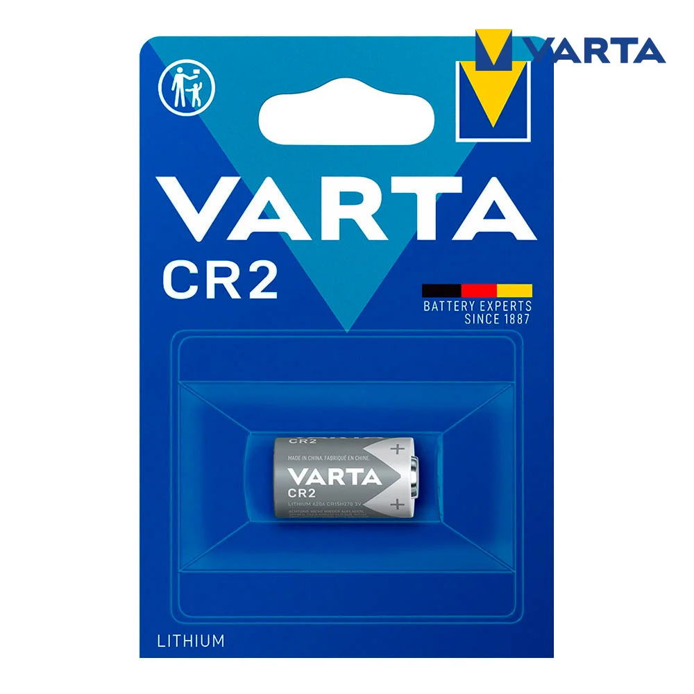 Pilhas Varta 1x 3v Cr 2 Prata