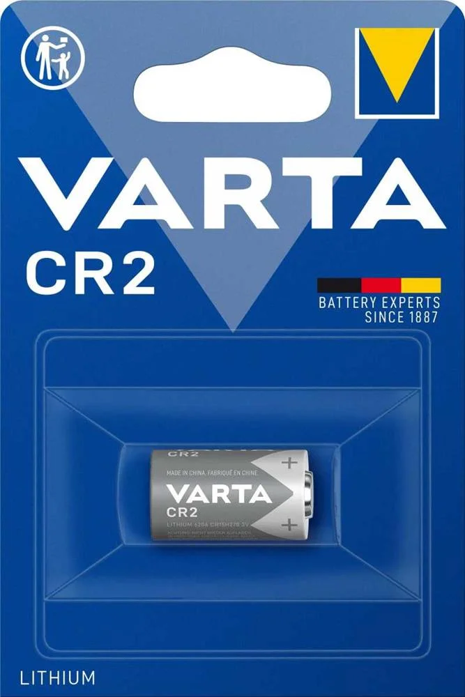 Pilhas Varta 1x 3v Cr 2 Prata