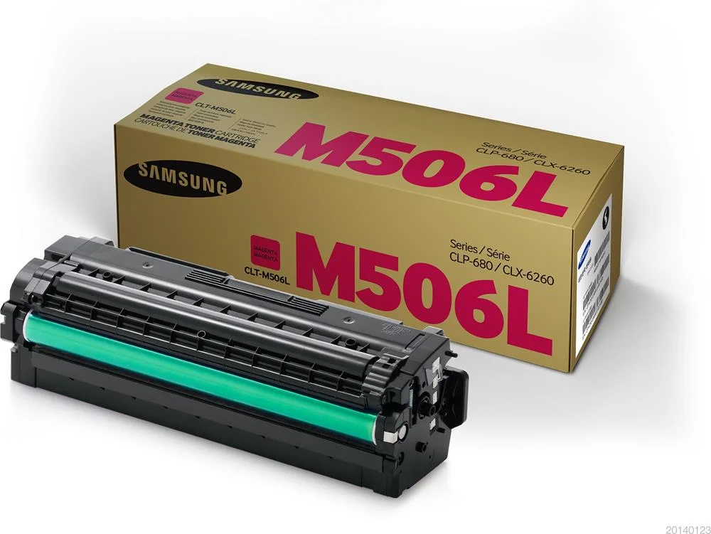 Samsung Toner Clt-M506l F?r Clp-680nd/Clx-6260 Magenta (Clt-M506l/Els) High Capacity (Su305a)