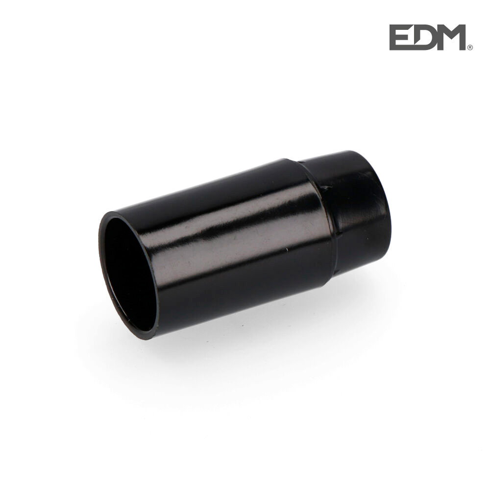 Casquilho Bk Reforçado E14 Preto Retractilado Edm