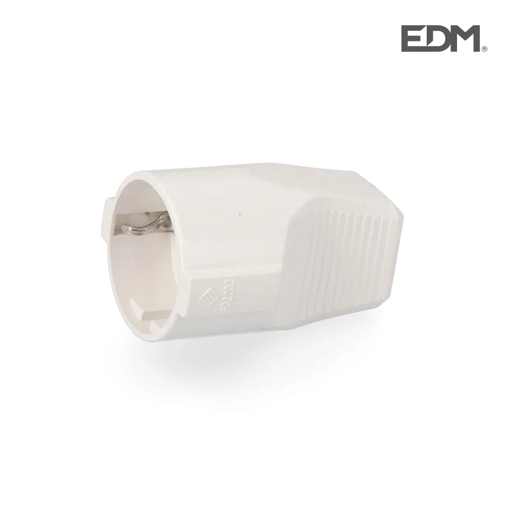 Ficha Fêmea T/Tl 10/16a 250v (Retractilada) Edm