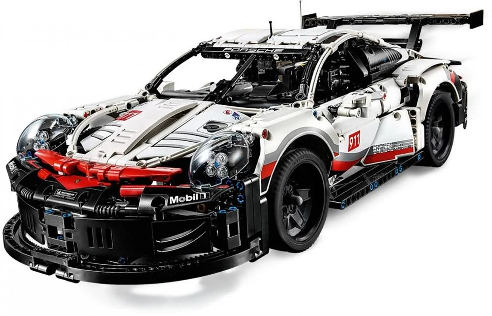 Jogo de Construção   Lego Technic 42096 Porsche 911 Rsr         Multicolor 
