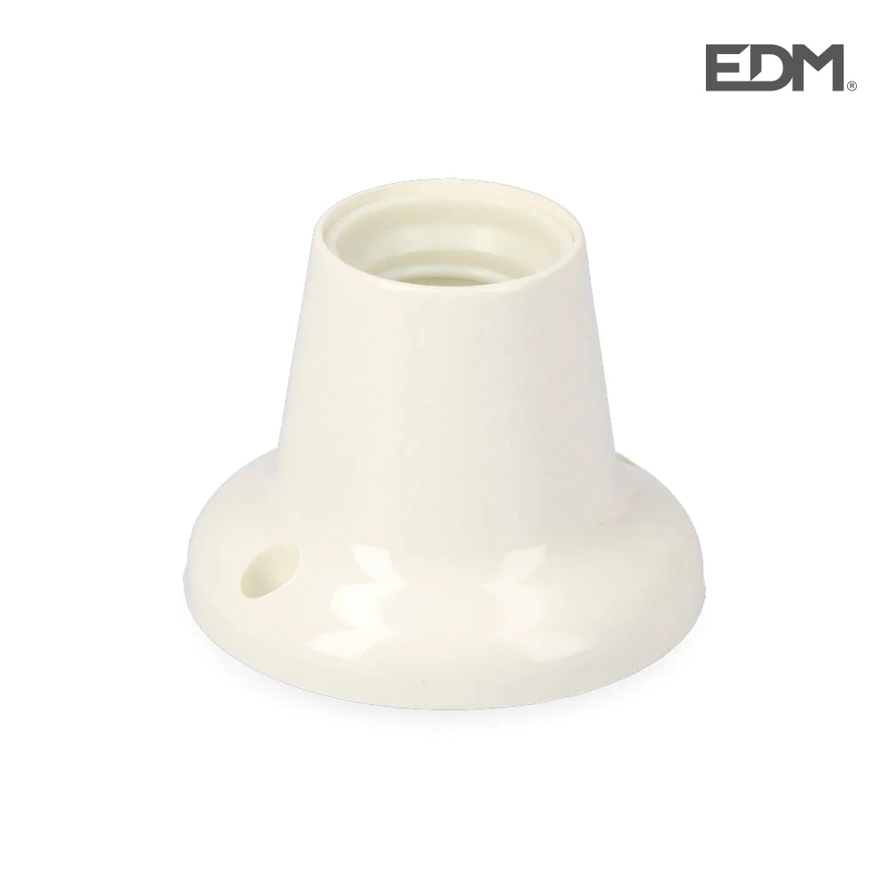 Casquilho Recto E-27 Embalado Edm