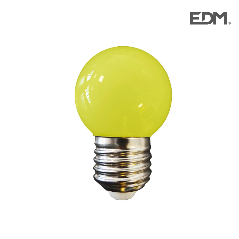 Lâmpada Led G45 E27 1,5w 80 Lm Amarela