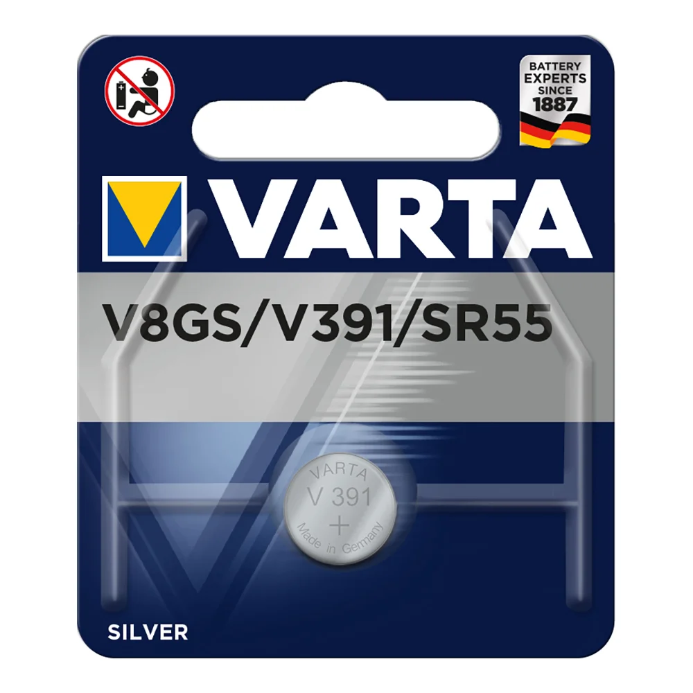 Pilhas Varta V8 Gs Sr55 Blíster 1un