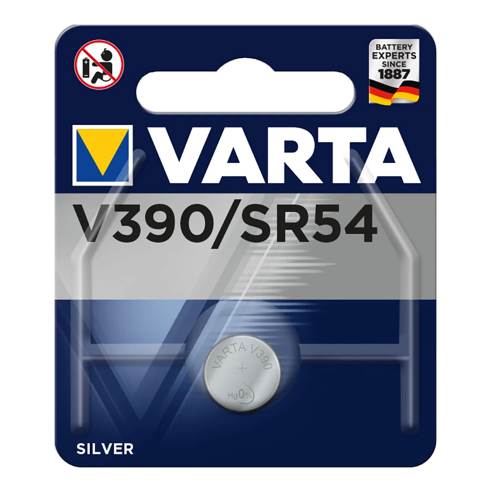 Pilha Varta V390 Blíster 1un