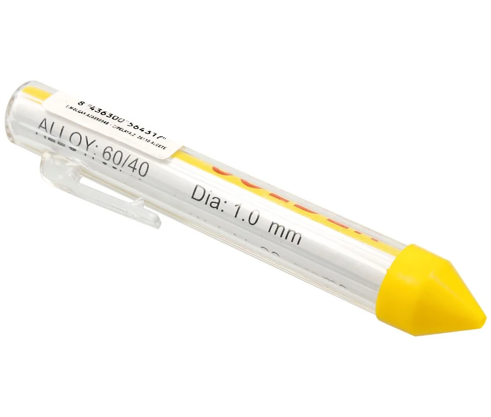 Solda 1mm 60/40 2% Fluxo 20g