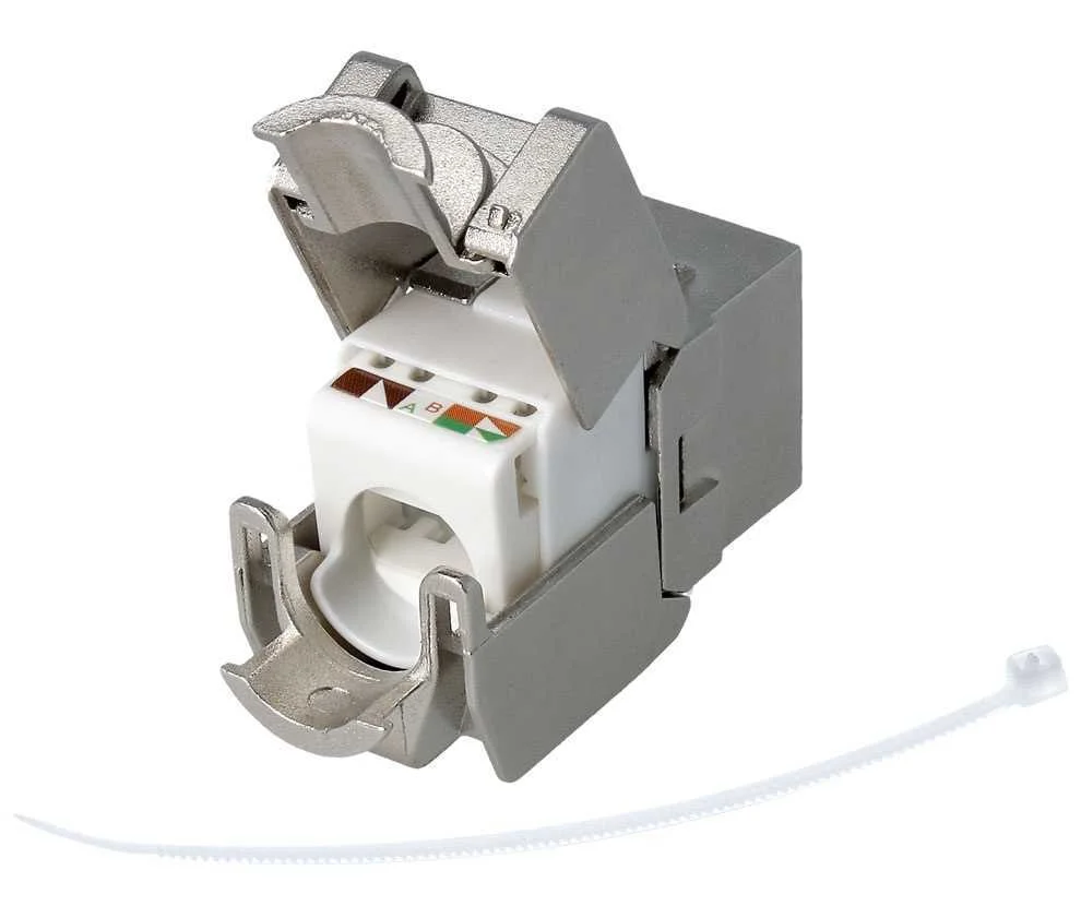 Conetor Keystone Rj45 Cat6 Utp Femea 180º