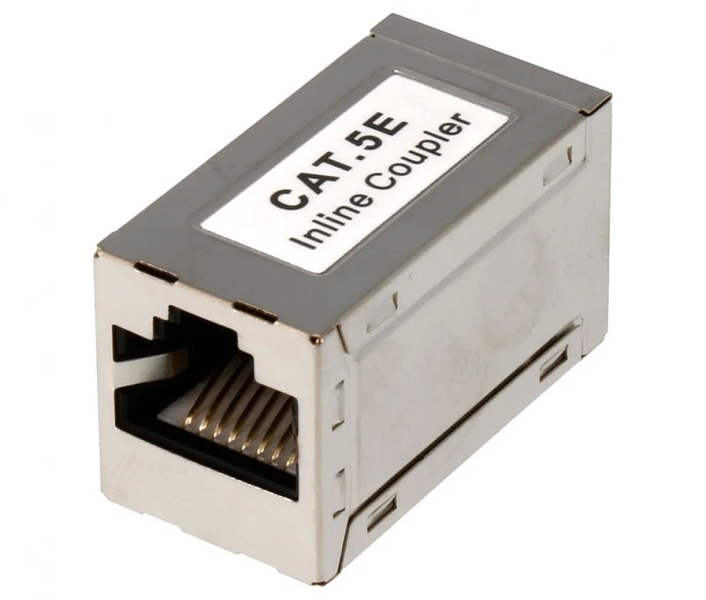 Uniao Inline Acoplador Rj45 Cat5e Ftp Femea