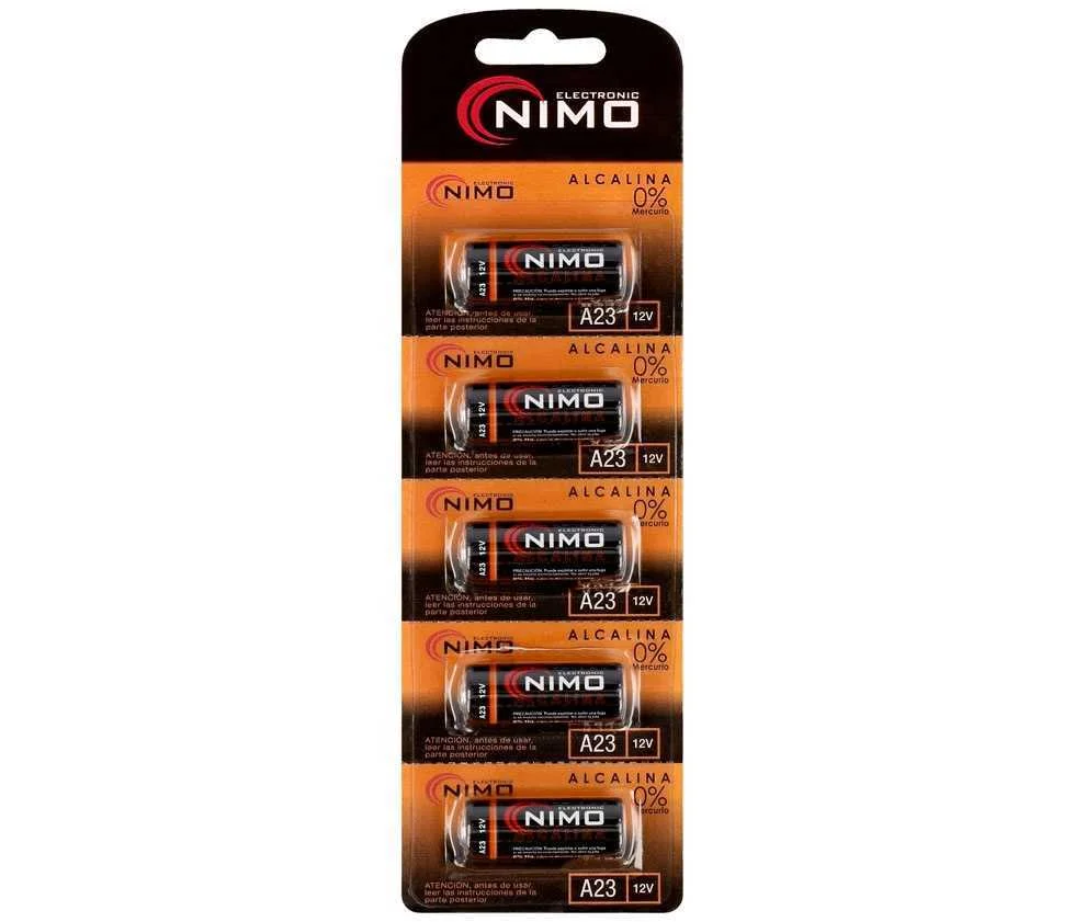 Pilha Alcalina 12v 45mah A23 L1028 Mercurio 0%