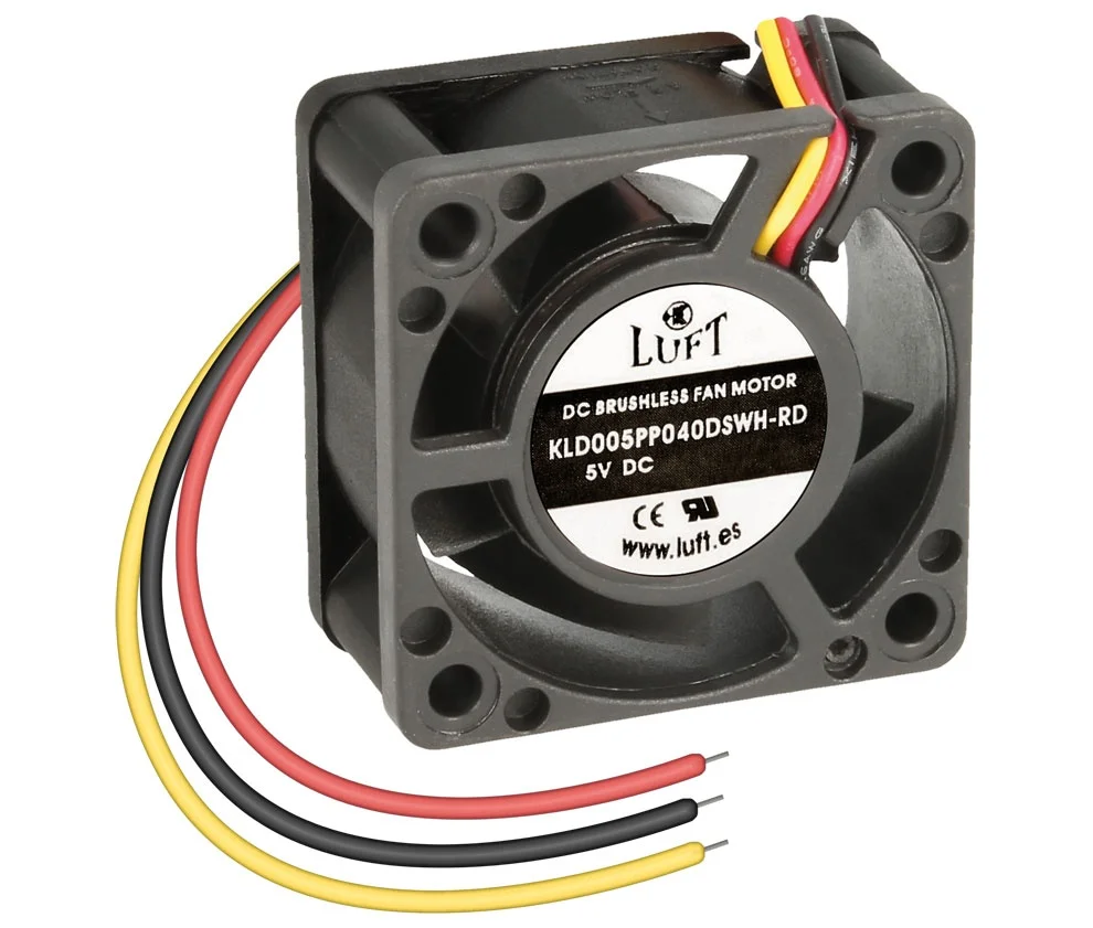 Ventilador De Rolamento De Fricção - 40x40x20mm
