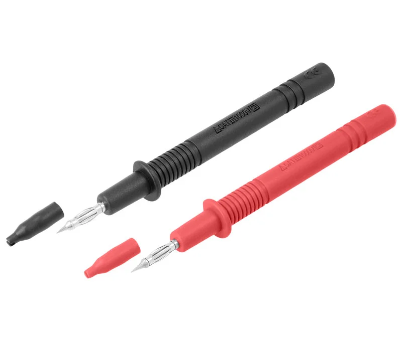 Teswir019 - Sondas Para 4,0 Mm, Vermelho E Preto