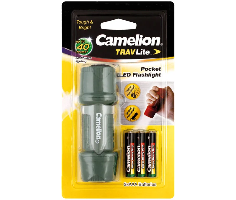 Linterna de Bolsillo Resistente Al Agua Y Golpes,.