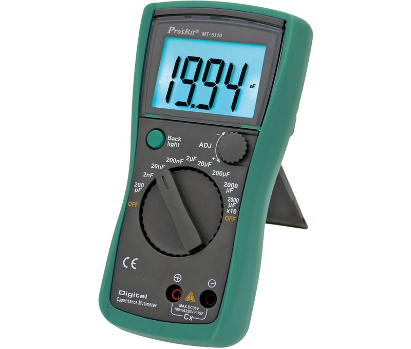 Capacimetro 3 1/2 Dig. De 200pf Até 20000uf