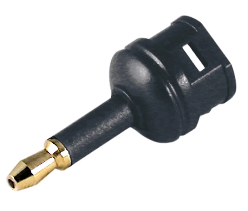 Adaptador Toslink Fêmea Para Jack Óptico De 3,5 Mm