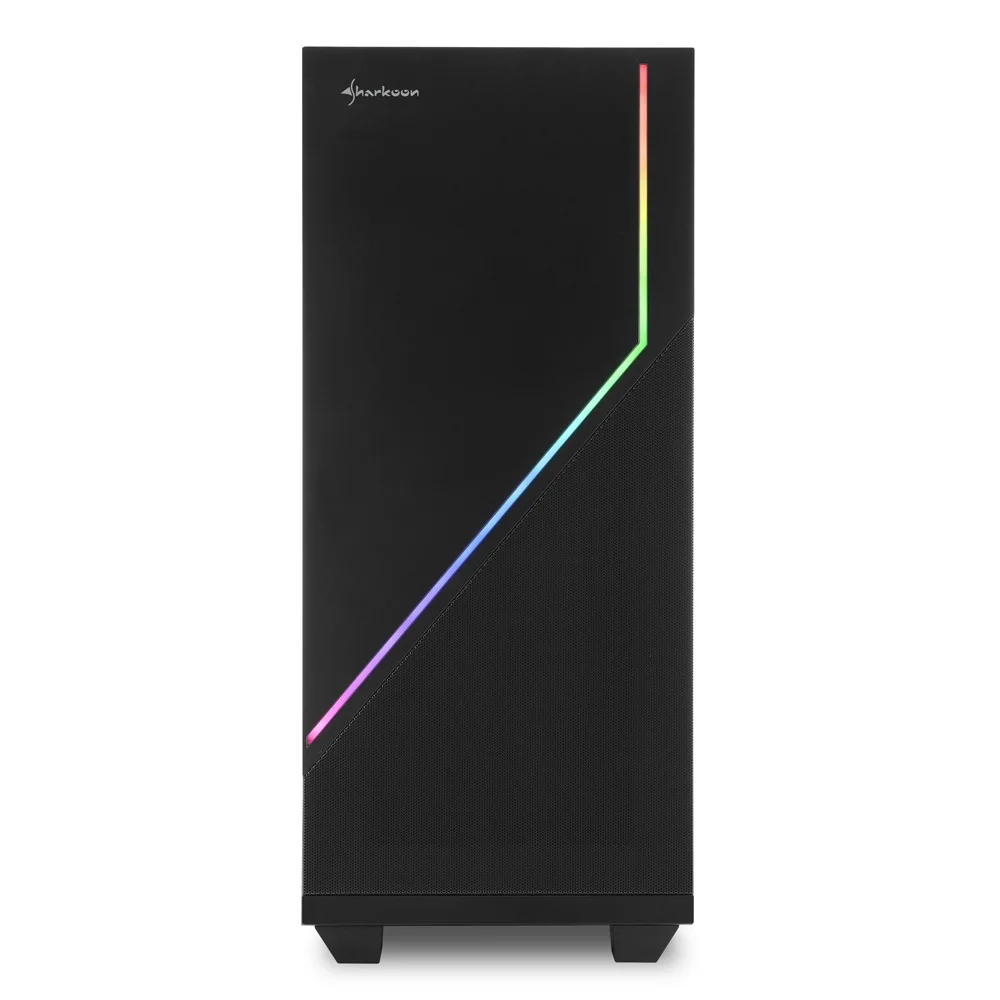 Sharkoon Gehäuse RGB   Flow         Atx       1xglas Schwarz