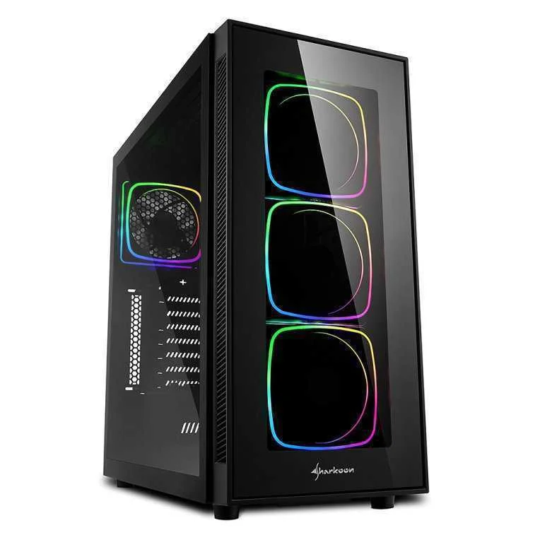 Sharkoon Gehäuse Tg6         RGB    Atx       1xglas Schwarz
