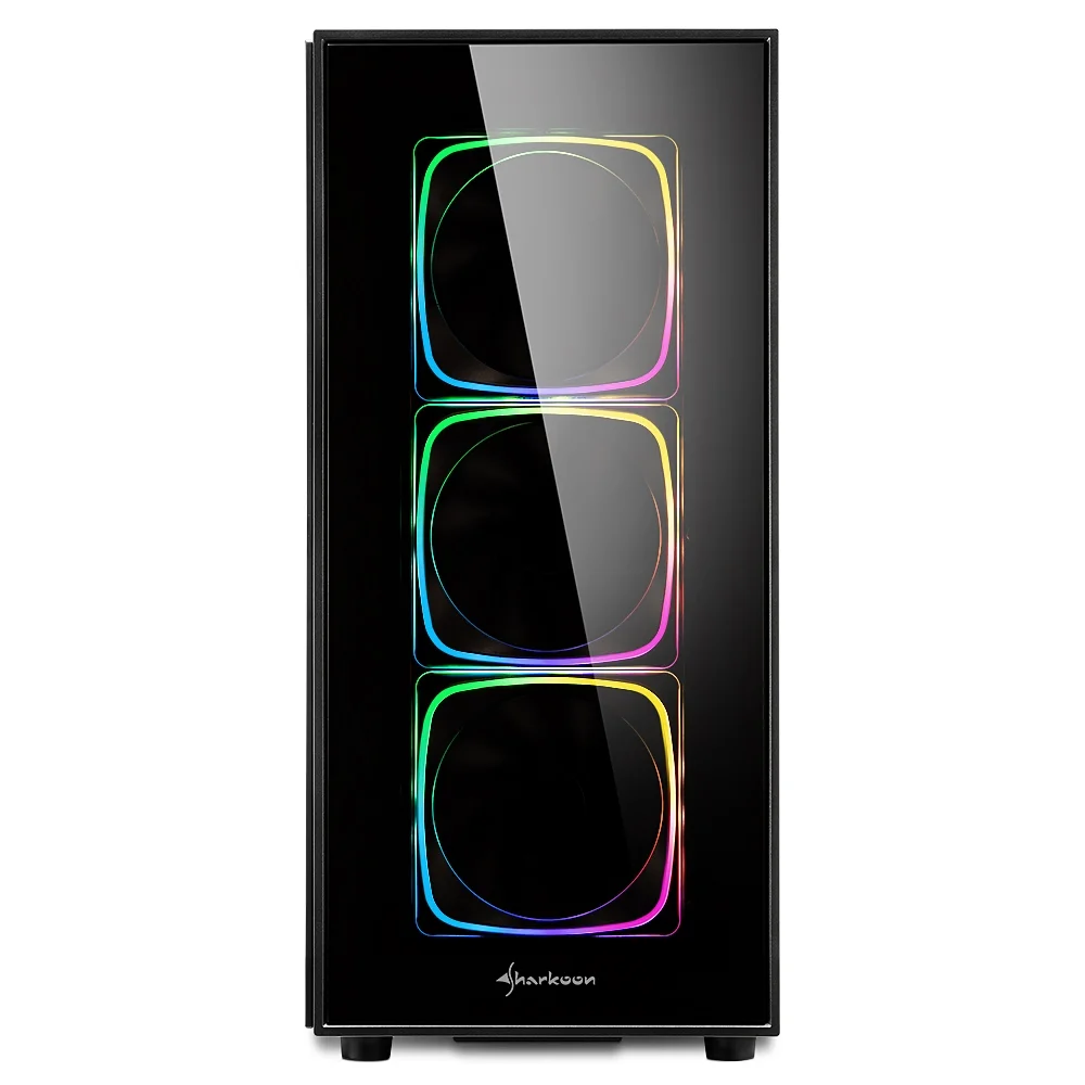Sharkoon Gehäuse Tg6         RGB    Atx       1xglas Schwarz