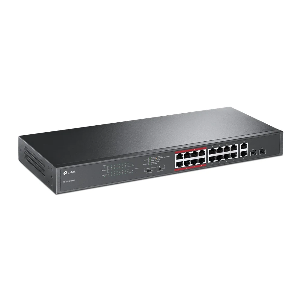 Tp-Link Tplink Switch Tl-Sl1218mp Tlsl1218mp (Tl-Sl1218mp)