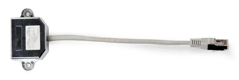 Adaptador Gembird Rj45 Macho a 2x Rj45 Hembra