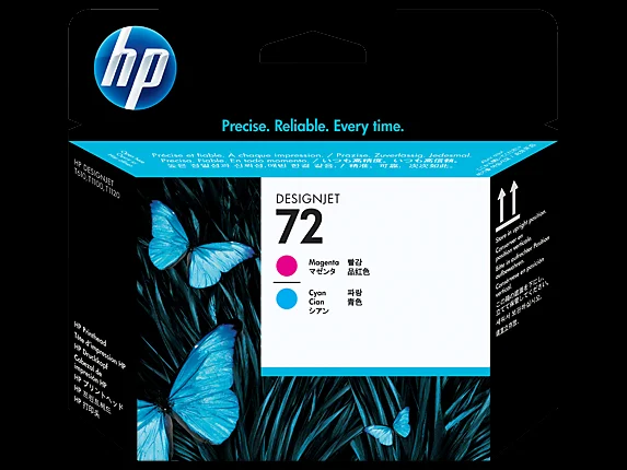 Cabeça de Substituição Hp 72 Ciano Magenta 
