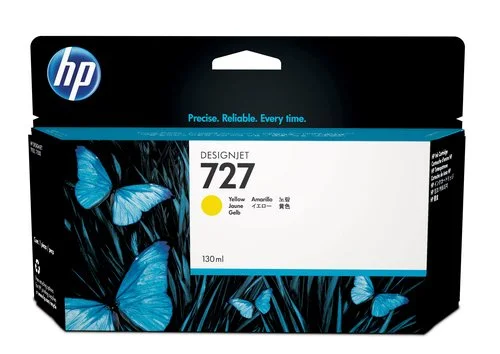 Tinteiro de Tinta Original Hp 727 Amarelo