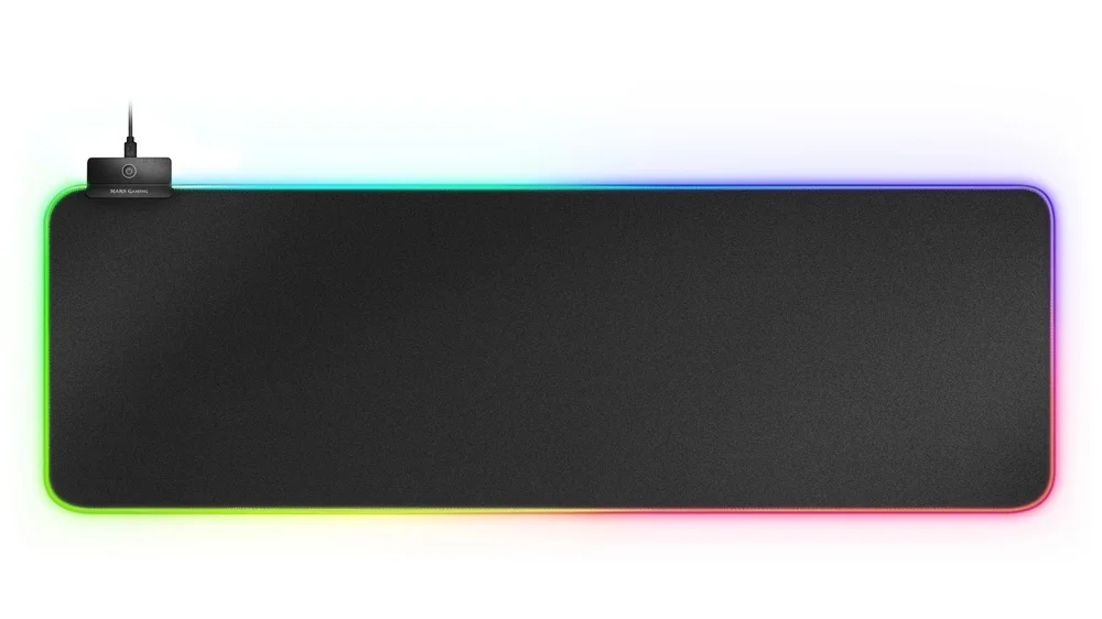 MOUSEPAD MARSGAMING MMPRGB2 XXL, 2XUSB2.0 HUB, RG.
