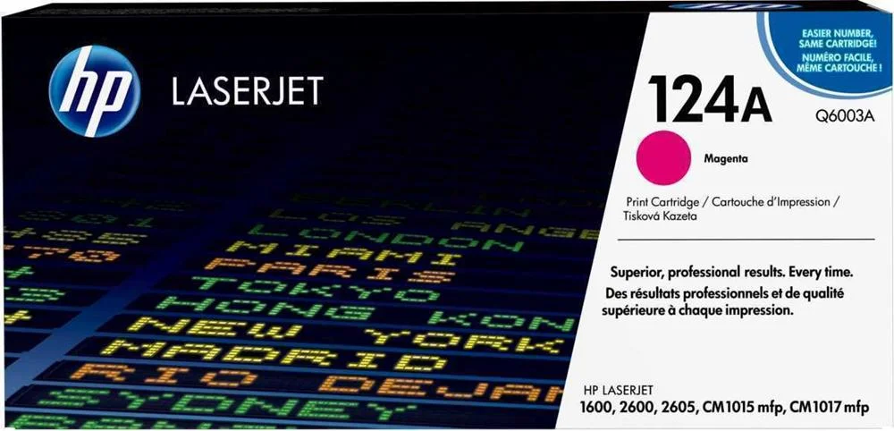 Hp Toner Cart. Q6003a F?r Color Laserjet 2600 Magenta