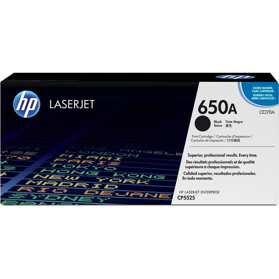 Hp Toner Cart. Ce270a F?r Lj Cp5520/Cp5525dn/Cp5525n/ Cp5525xh Black