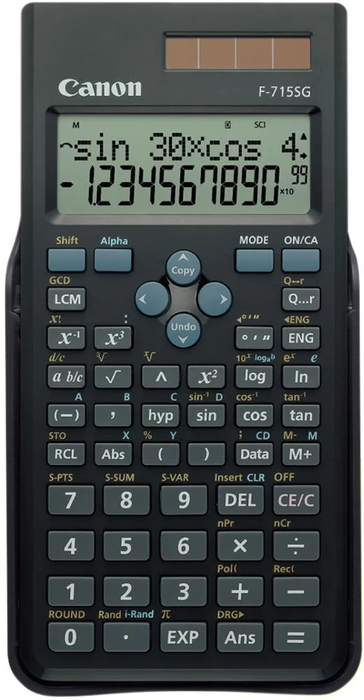 Canon Calculadora  Cientifica F-715sg Black Exp Dbl