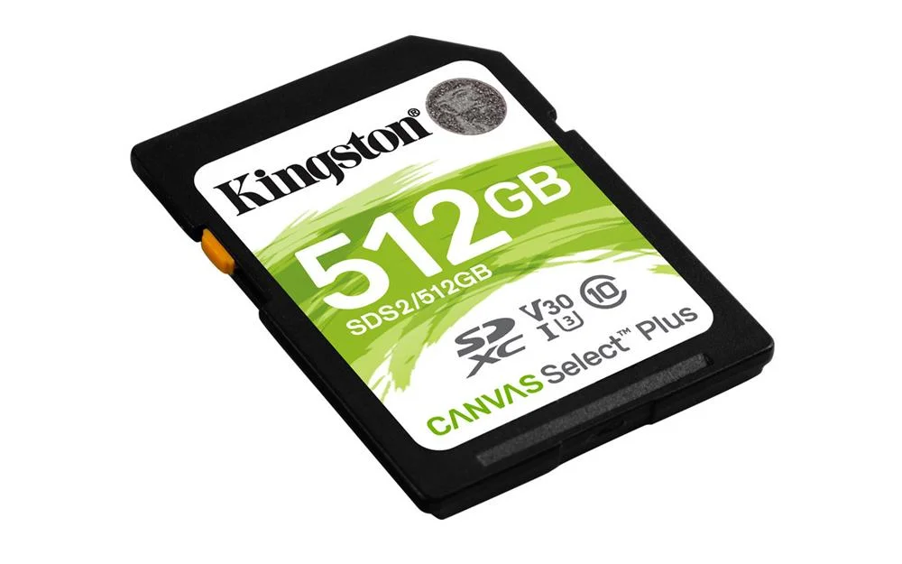 Kingston 512gb Sd Canvas Select Plus Class10 U3 - Sds2/512gb