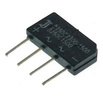 Ponte retificadora redonda 250V 1.5A