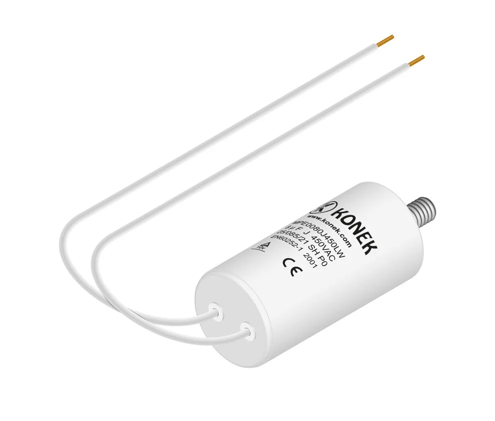 Condensador de Arranque Y Marcha de Motor, Cables