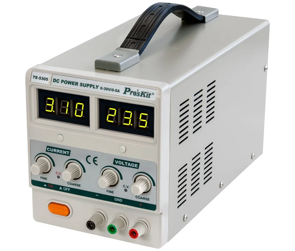 Fonte de Alimentação Digital Ajustável 0-30v/0-5a