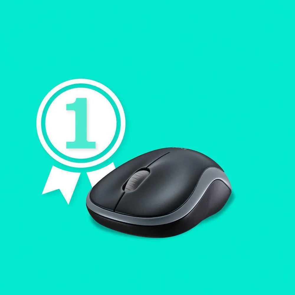 Rato S/ Fios M185 1000dpi Swift Preto - Logitech