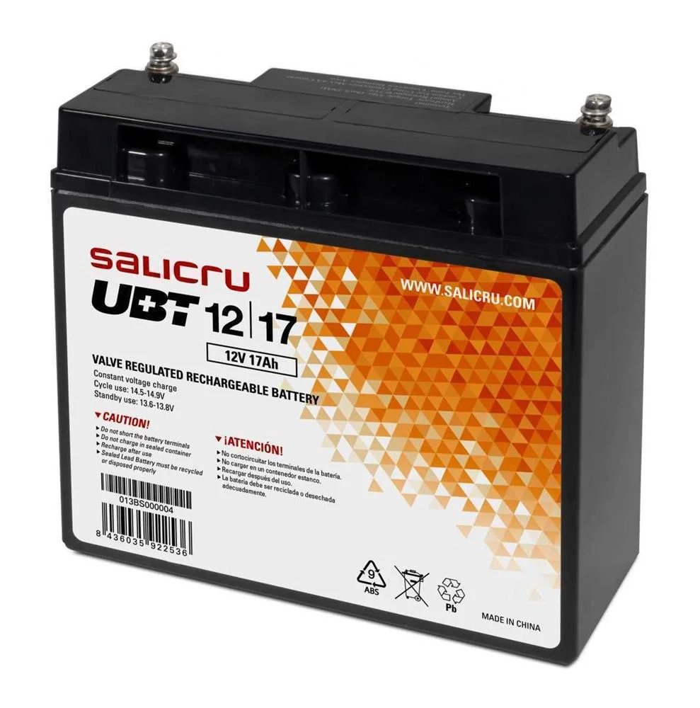 Bateria Recarregavel Agm Salicru Ubt 12v 17ah