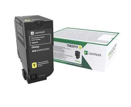 Toner Lexmark Amarelo Cs/Cx 727 10.000 Pág.