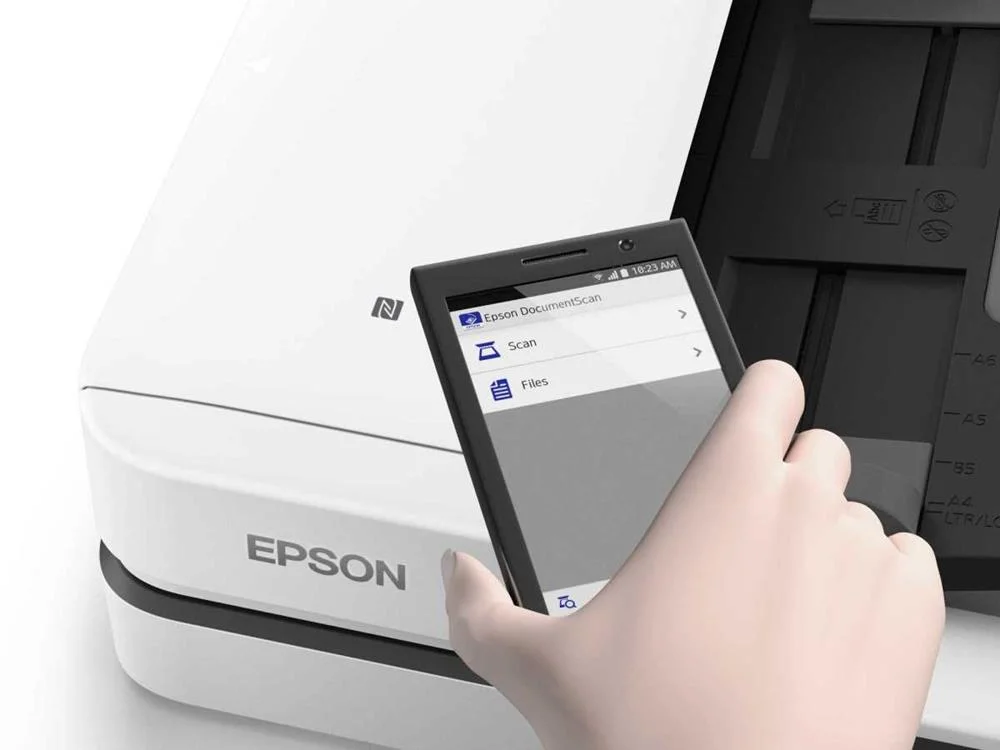 Esc&aacute;ner Wifi Doble Cara Epson Ds-1660w 1200 Dpi L.