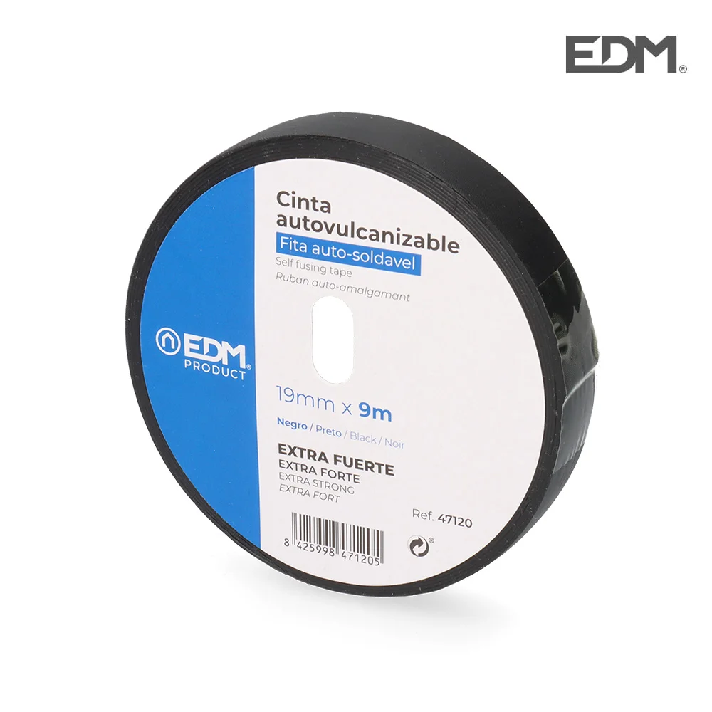 Fita Adesiva Auto Vulcanizavel 9mx19mm Edm