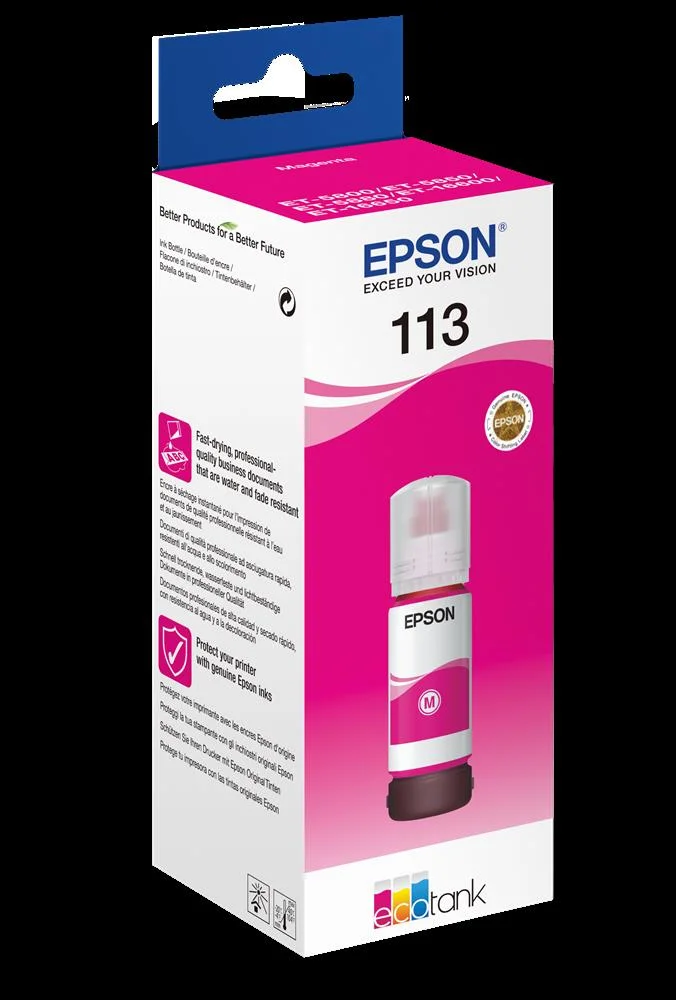 Epson 113 Ink Cartridge Magenta C13t06b340 Epson Et-5800