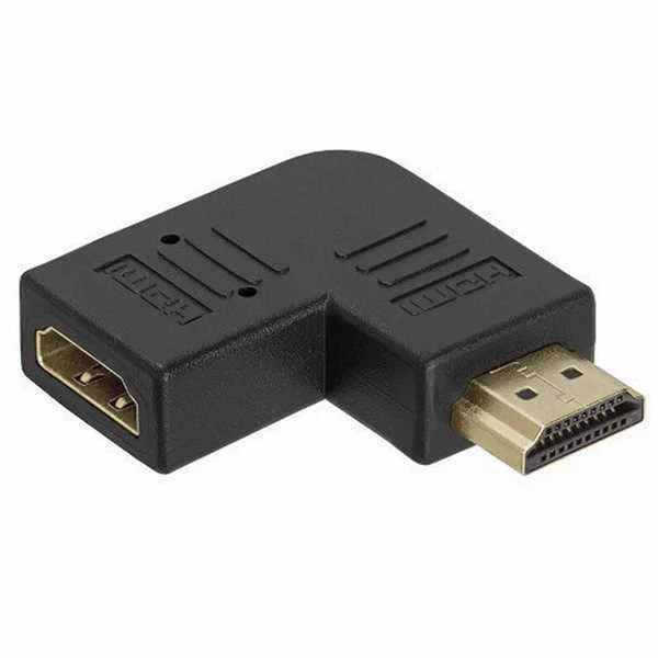 Equip Hdmi Adapter          A-B St/Bu  90 Grad Gewinkelt  Sw Polybeutel