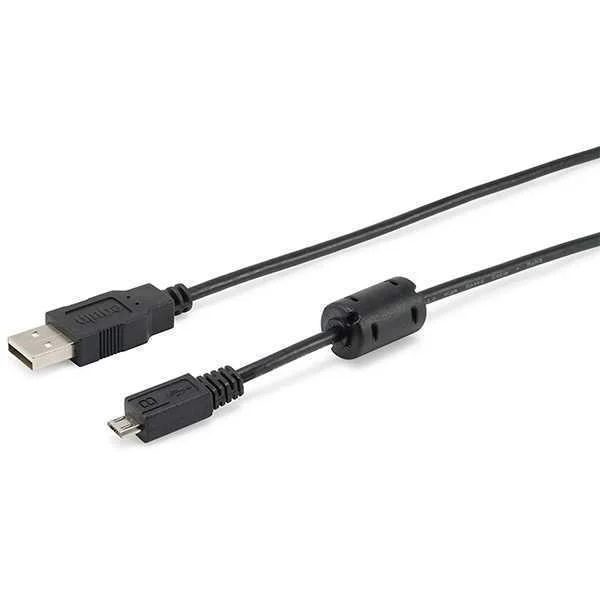 Equip Cabo Usb 2.0 a / Micro-B M/M 1mt Preto Flash Promo
