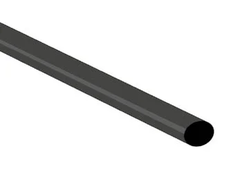 Tubo Termoencogible 4.8mm - Negro - 50 Uds