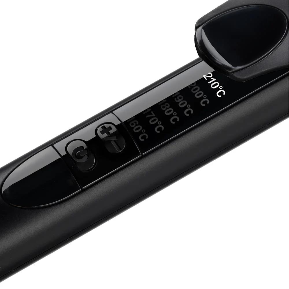 Modelador de Cabelo 32mm Curling Tong Preto/Rosa Dourado - Babyliss