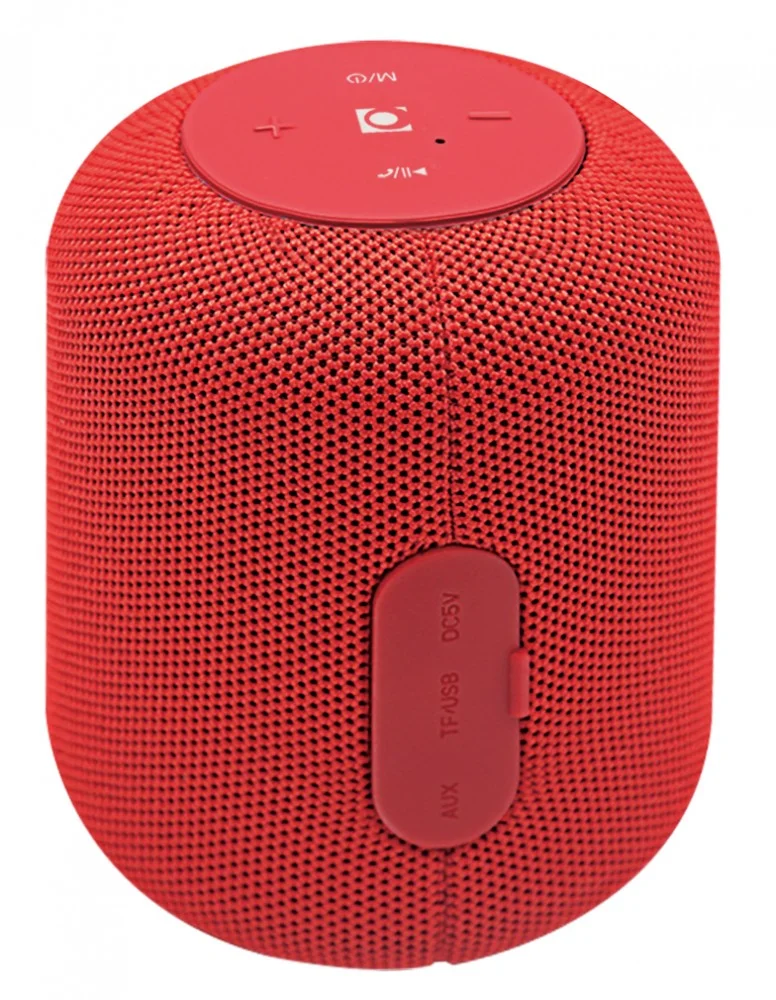 Bluetooth Speaker With Radio Red