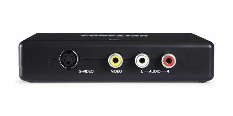 Conversor Cvbs Ou S-video Para Hdmi