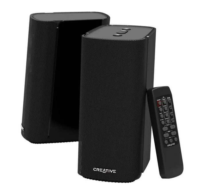 Creative Labs T100 Rango Completo 20 W Negro Inalámbrico Y Alámbrico