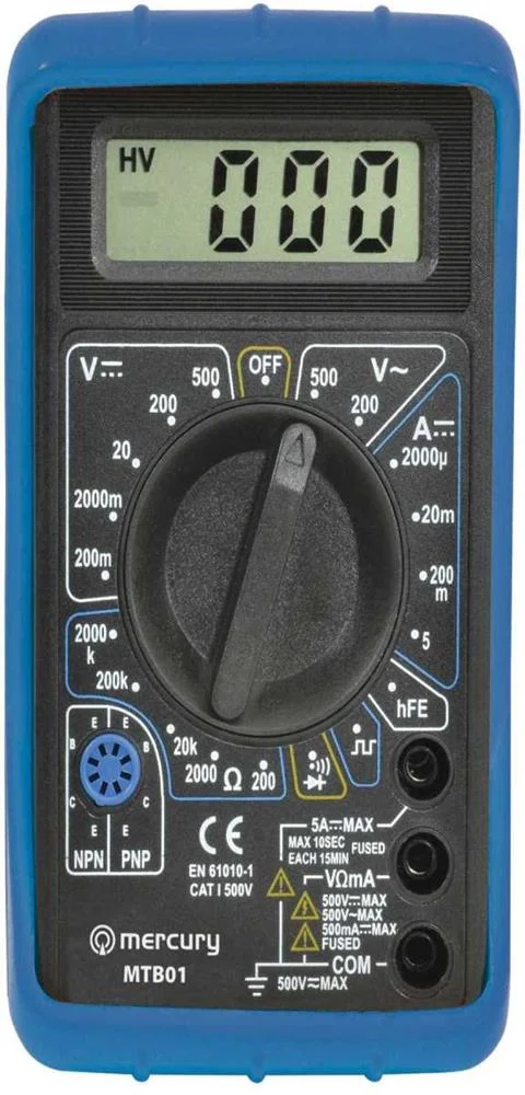 Multimetro Digital Ac-Dc 200-500v