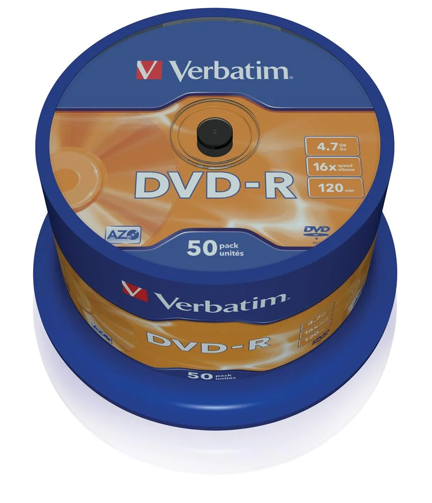 Verbatim - Dvd-R X 50 - 4.7 Gb - Storage Media
