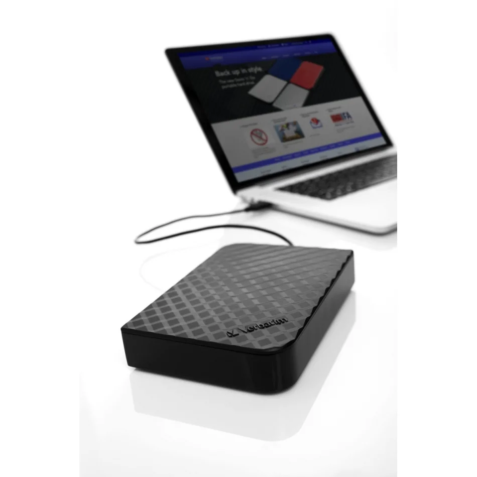 Verbatim Store 'n' Save Hard Drive - 4 Tb - Usb 3.0 - Black